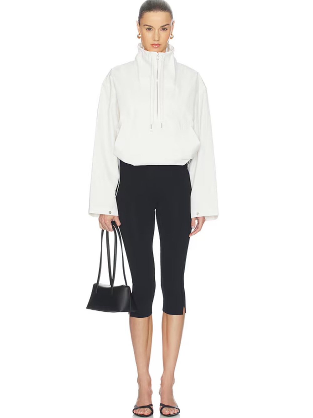 NEW AGOLDE lydia jacket in white